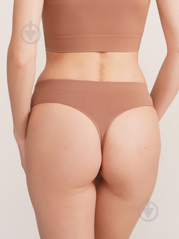 Труси жіночі Giulia STRING BRIEFS GRAIN S-M мокко - фото 3 Труси жіночі Giulia STRING BRIEFS GRAIN S-M мокко - фото 3