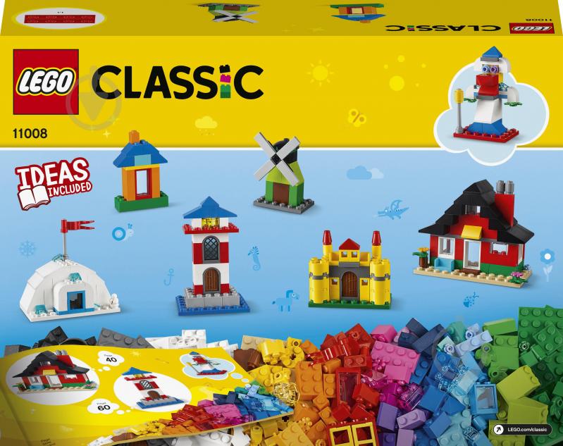 Конструктор LEGO Classic Кубики и дома 11008 - фото 3