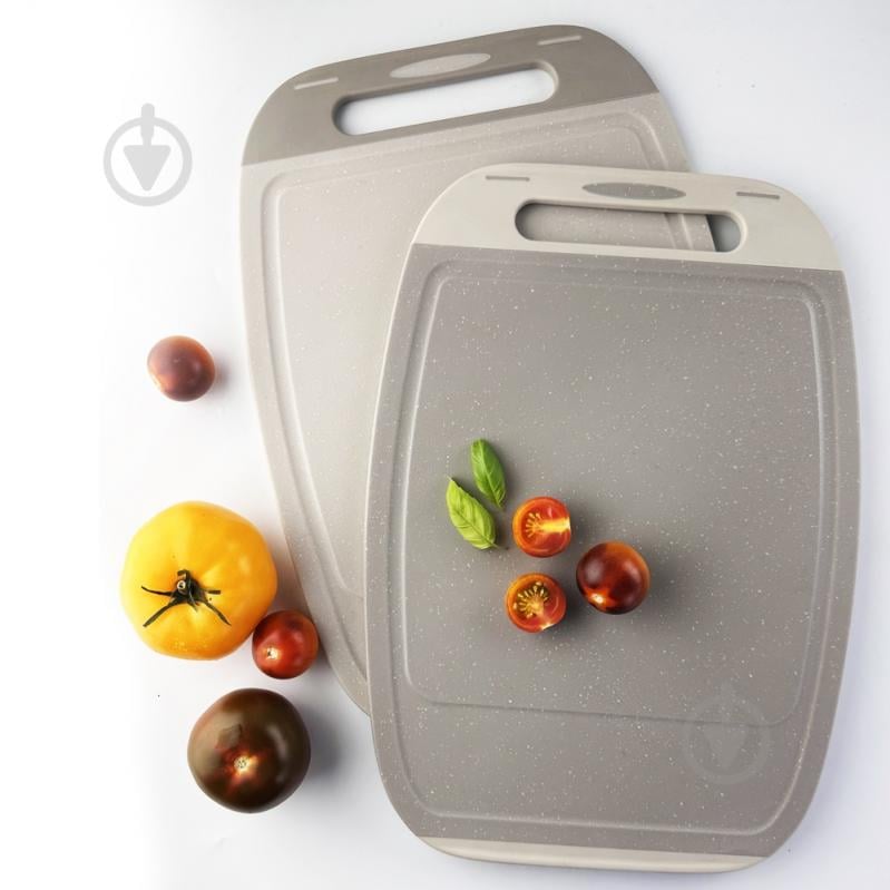 Дошка обробна Vinzer 32x23 см темно-сіра 50546 - фото 4 Дошка обробна Vinzer 32x23 см темно-сіра 50546 - фото 4