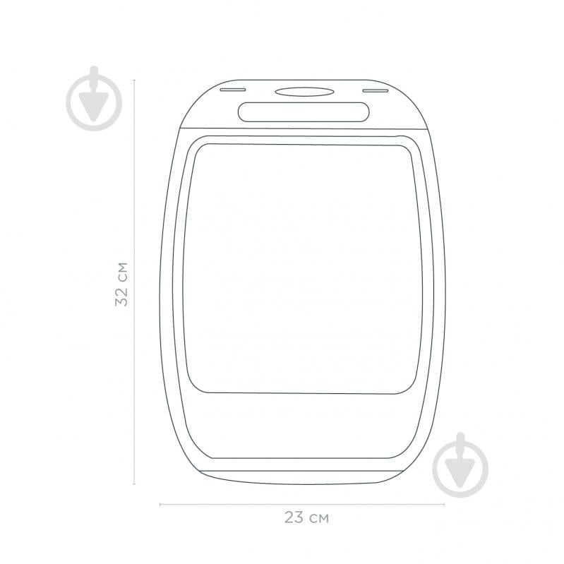 Дошка обробна Vinzer 32x23 см темно-сіра 50546 - фото 2 Дошка обробна Vinzer 32x23 см темно-сіра 50546 - фото 2