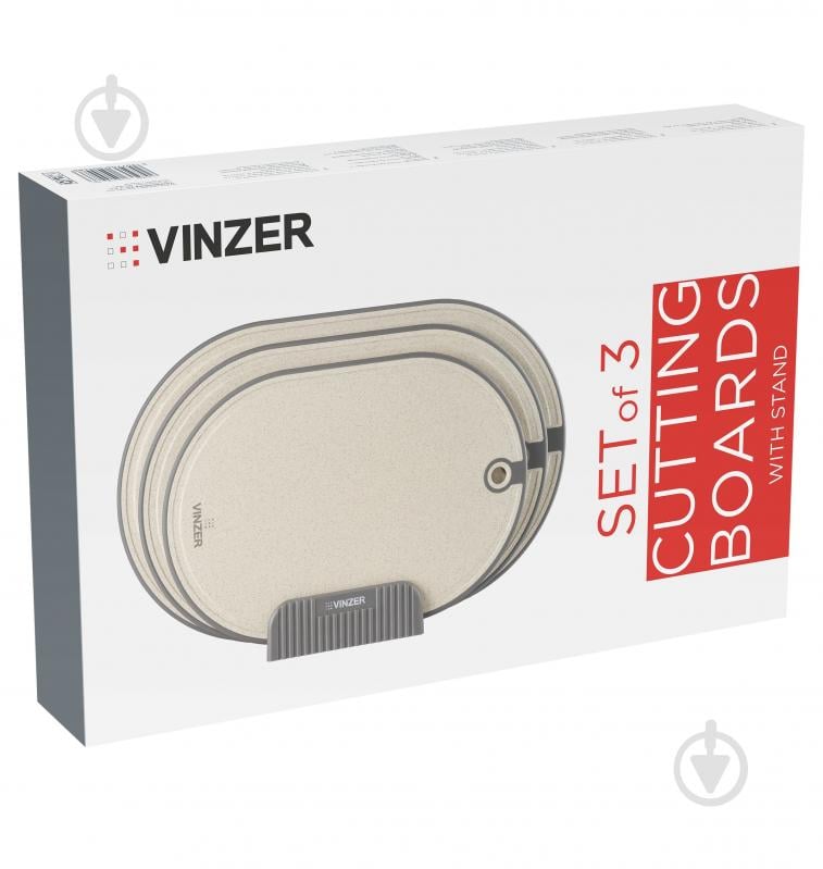 Набор досок разделочных с подставкой Vinzer с подставкой 50548 - фото 3 Набор досок разделочных с подставкой Vinzer с подставкой 50548 - фото 3
