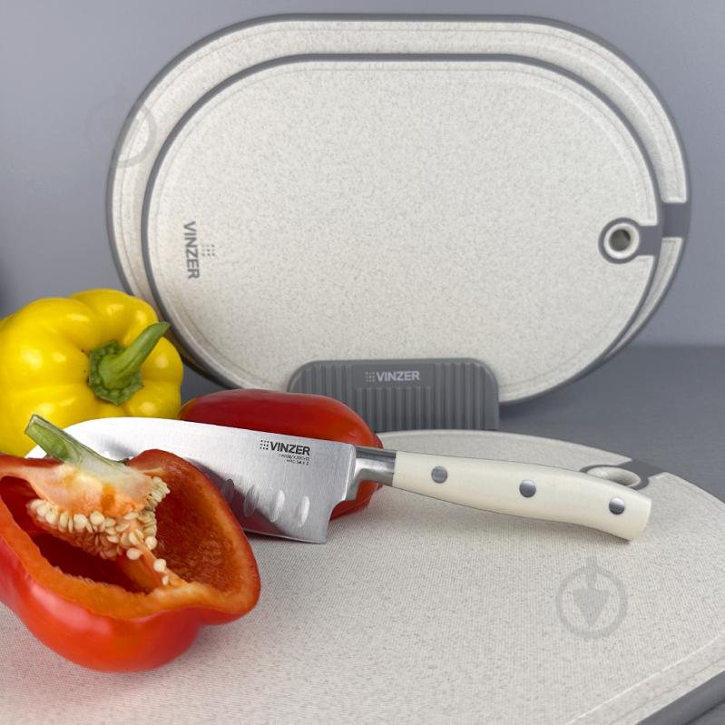 Набор досок разделочных с подставкой Vinzer с подставкой 50548 - фото 4 Набор досок разделочных с подставкой Vinzer с подставкой 50548 - фото 4