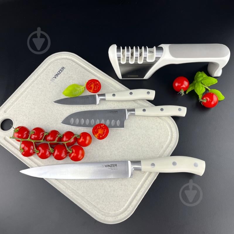 Доска разделочная Vinzer 32x23,5 см бежевая 50549 - фото 5 Доска разделочная Vinzer 32x23,5 см бежевая 50549 - фото 5