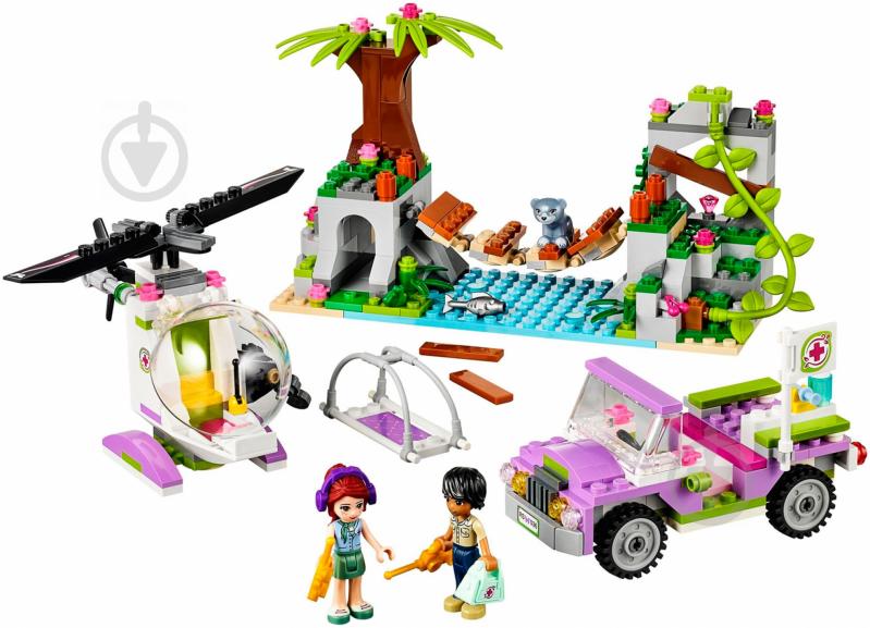 Конструктор LEGO Friends Спасение с моста в джунглях 41036 - фото 2