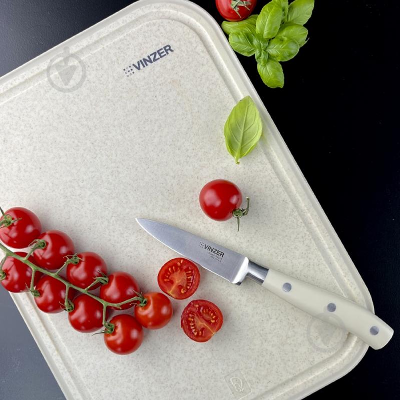 Доска разделочная Vinzer 38x28 см бежевая 50550 - фото 9 Доска разделочная Vinzer 38x28 см бежевая 50550 - фото 9