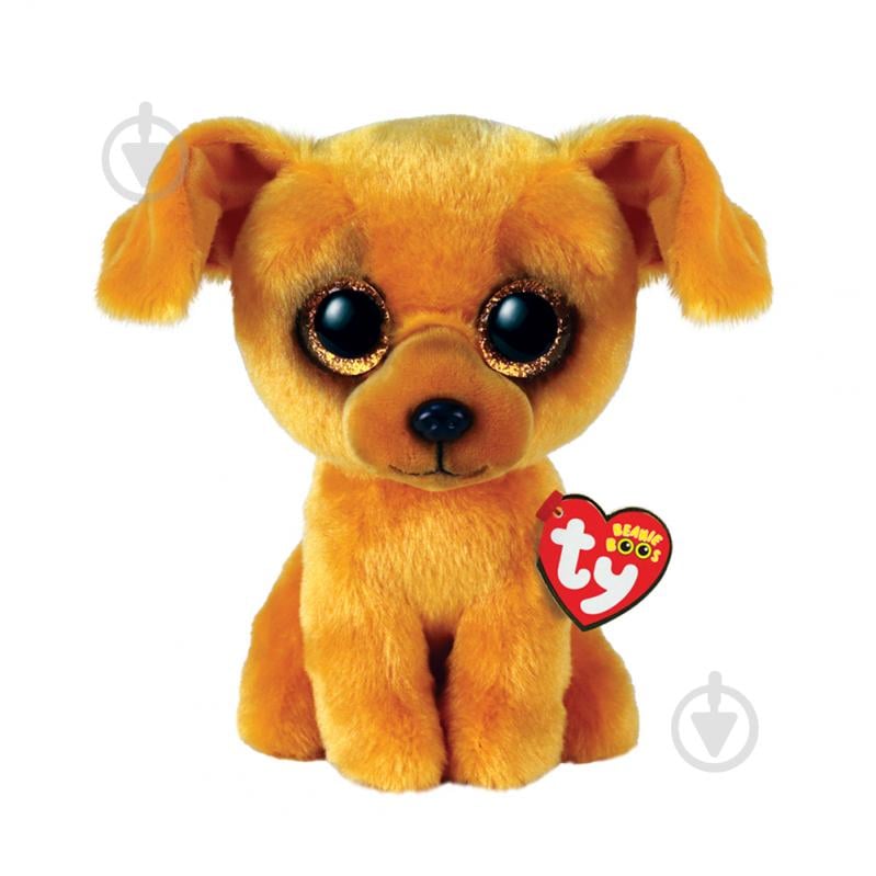 Іграшка дитяча м’яконабивна TY Beanie Boos 36393 Цуценя "DAUCHUNDS" 15 см, 36393 - фото 1