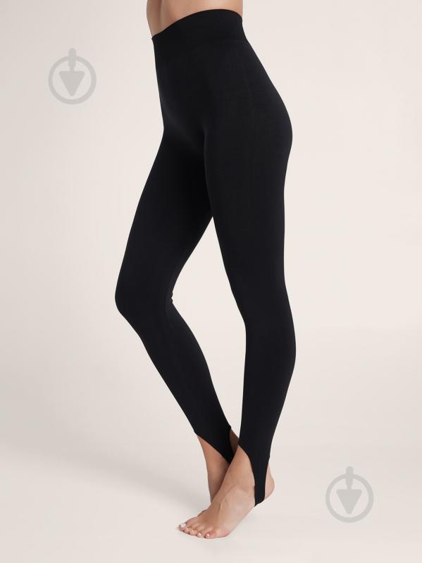 Лосины Giulia Leggings straps black р.S/M черный - фото 1