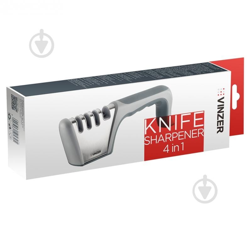 Точилка для ножей и ножниц Vinzer 4 в 1 50532 - фото 3 Точилка для ножей и ножниц Vinzer 4 в 1 50532 - фото 3