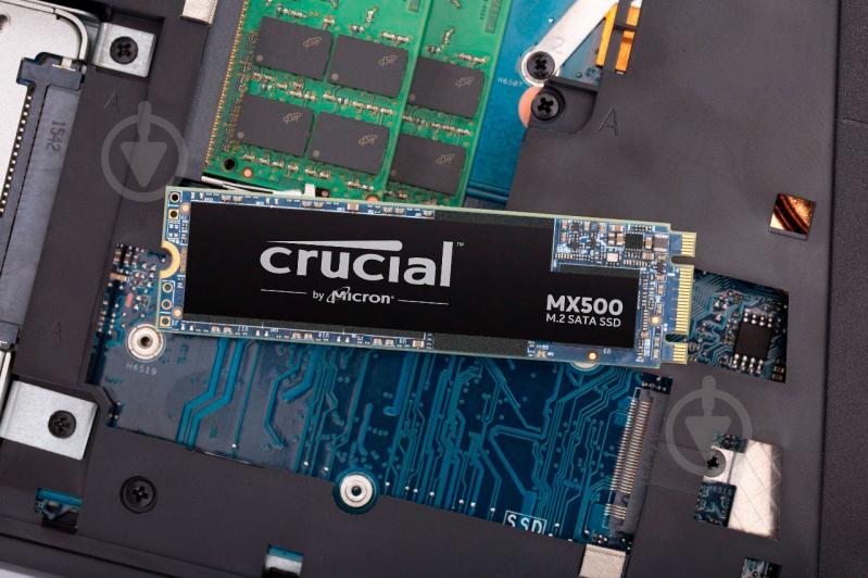 SSD-накопитель Micron 250GB M.2 SATA III 3D NAND (CT250MX500SSD4) - фото 5