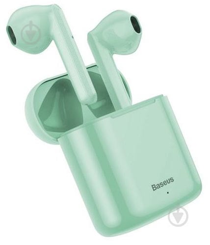 Bluetooth-гарнітура BASEUS Encok True Wireless Earphones W09 green (NGW09-06) - фото 5