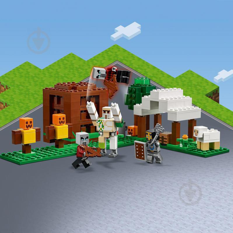 Конструктор LEGO Minecraft Логово разбойников 21159 - фото 10