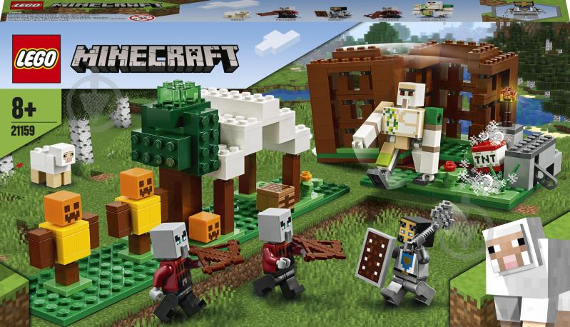 Конструктор LEGO Minecraft Логово разбойников 21159 - фото 1