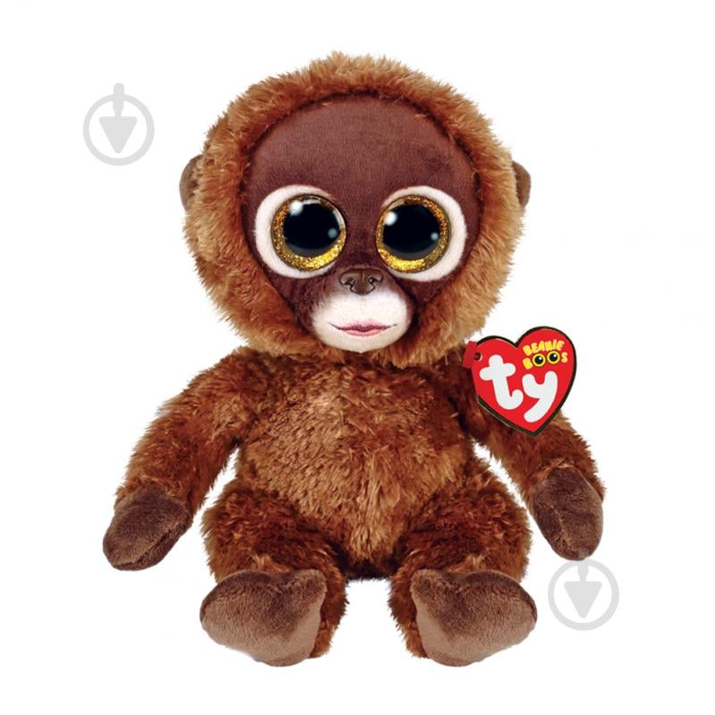 Іграшка дитяча м’яконабивна TY Beanie Boos 36391 Мавпа "MONKEY" 15 см, 36391 - фото 1