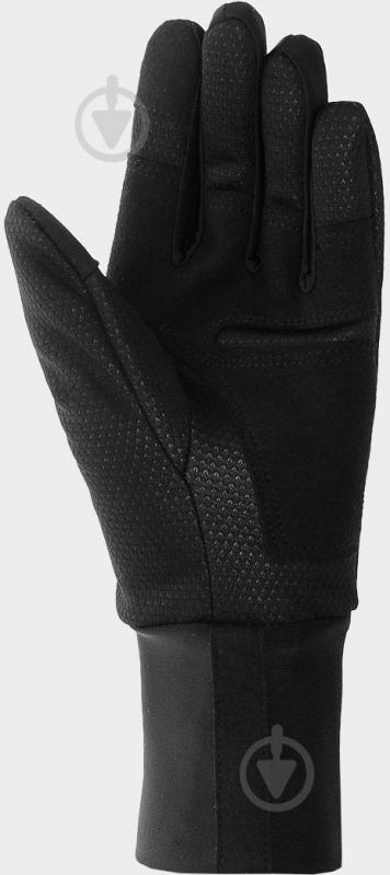 Варежки 4F GLOVES CAS U042 4FAW23AGLOU042-20S р.L черный - фото 2