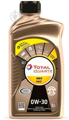 ᐉ Моторное масло Total QUARTZ INEO FIRST 0W-30 1 л (213830) • Купить в ...