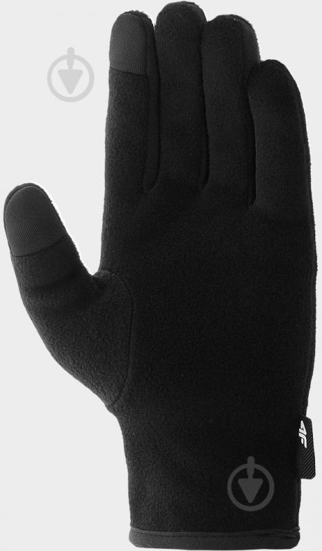 Варежки 4F GLOVES CAS U047 4FAW23AGLOU047-20S р.XL черный - фото 2