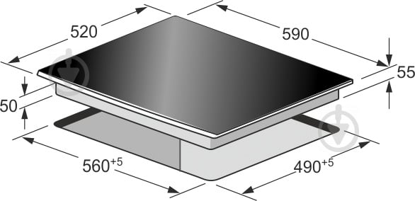 Варильна поверхня індукційна Kaiser KCT 6730 FIG - фото 4