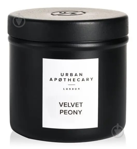 Свеча ароматическая Urban apothecary Travel пионы Velvet Peony 175 г - фото 1