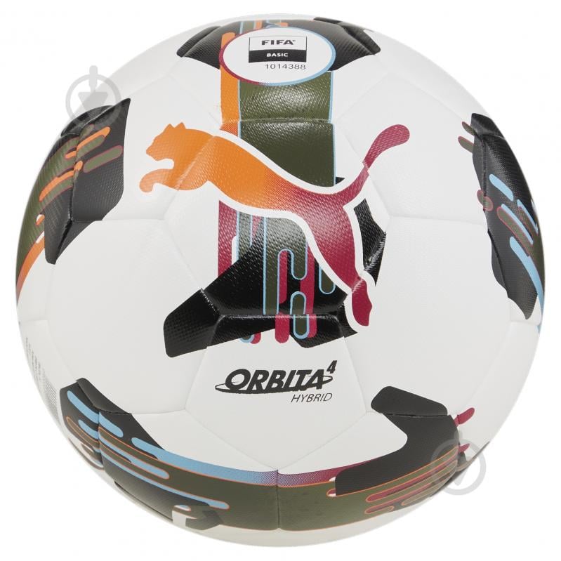 Футбольный мяч Puma ORBITA 4 HYB (FIFA BASIC) 08432601 р.5 - фото 1