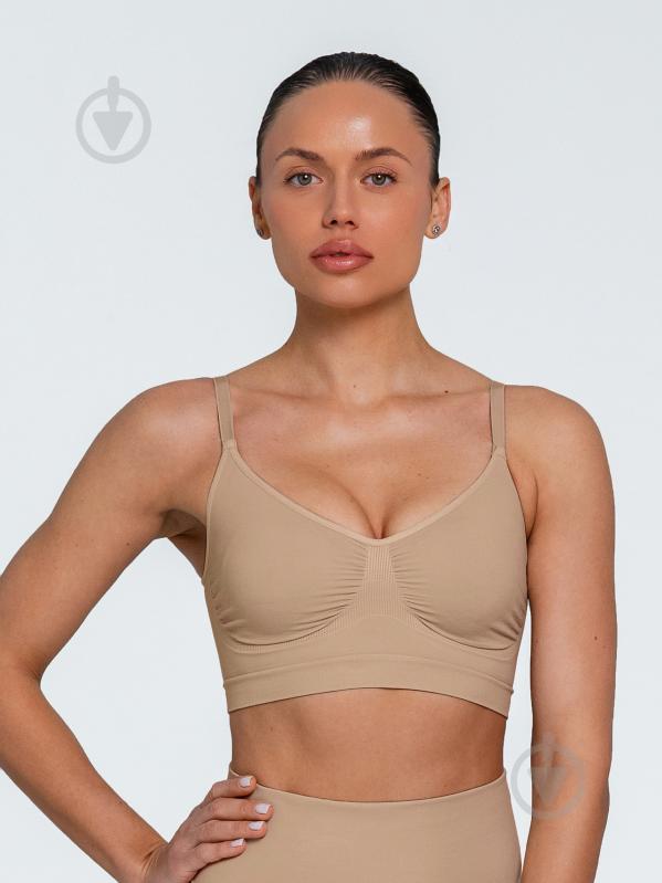 Бюстгальтер Giulia BRA SHAPEWEAR р. S/M бежевый - фото 2