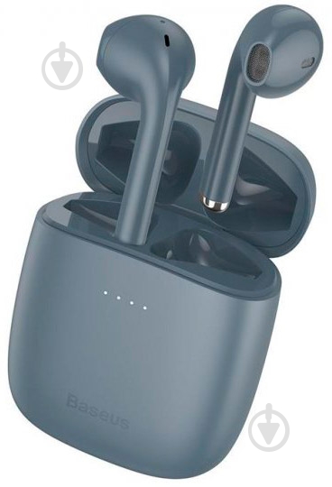 Bluetooth-гарнитура BASEUS Encok TWS W04 Pro grey (NGW04P-0G) - фото 1