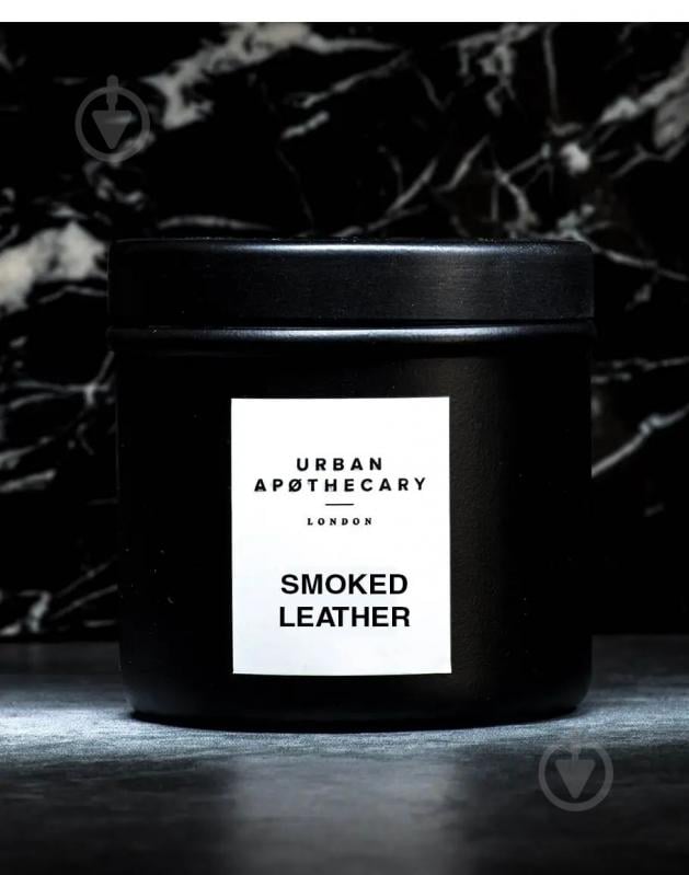 Свеча ароматическая Urban apothecary Travel кожа Smoked Leather 175 г - фото 2