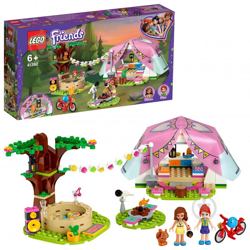 Конструктор LEGO Friends Кемпинг на природе 41392 - фото 2