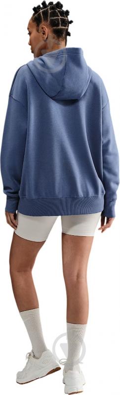 Джемпер Nike W NSW PHNX FLC PO Hood GLS IH4054-433 р.S синий - фото 3 Джемпер Nike W NSW PHNX FLC PO Hood GLS IH4054-433 р.S синий - фото 3