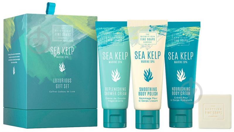 Набор подарочный для женщин Scottish Fine Soaps Sea Kelp Marine SPA Kit - фото 2