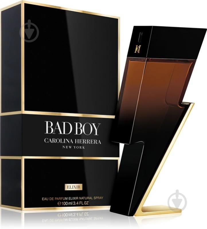 Парфюмированная вода Carolina Herrera Bad Boy Elixir 100 мл - фото 1 Парфюмированная вода Carolina Herrera Bad Boy Elixir 100 мл - фото 1