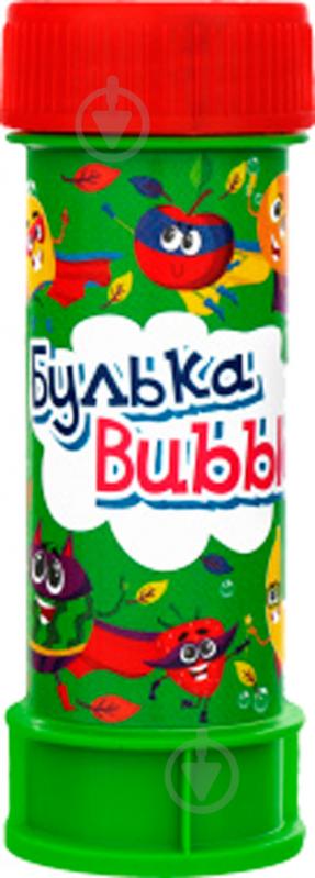 Мильні бульбашки Булька Bubble 60 мл Фрукти - фото 1