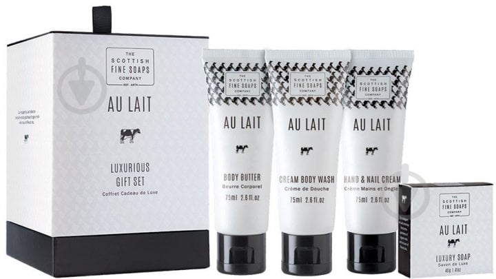 Набор подарочный для женщин Scottish Fine Soaps Au Lait Luxurious Gift Set - фото 2