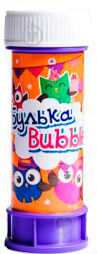Мыльные пузыри Булька Bubble 60 мл Совы - фото 1