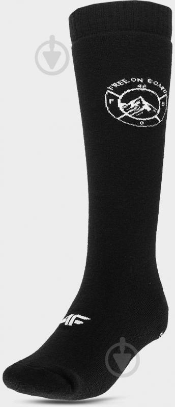 Носки 4F SOCKS FNK M111 4FWAW23UFSOM111-20S р.43-46 черный - фото 2