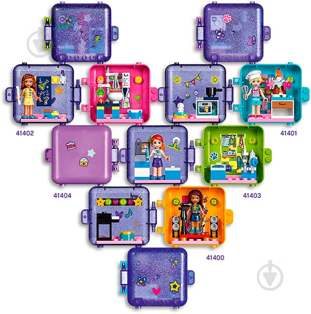 Конструктор LEGO Friends Ігрова скринька Емми 41404 - фото 6