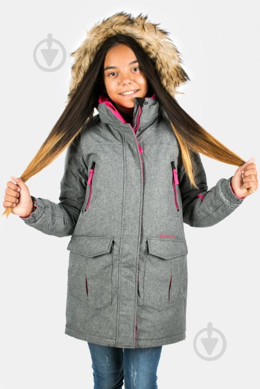 Куртка женская зимняя Avecs AV-70304/17 р.XXXS серая - фото 1