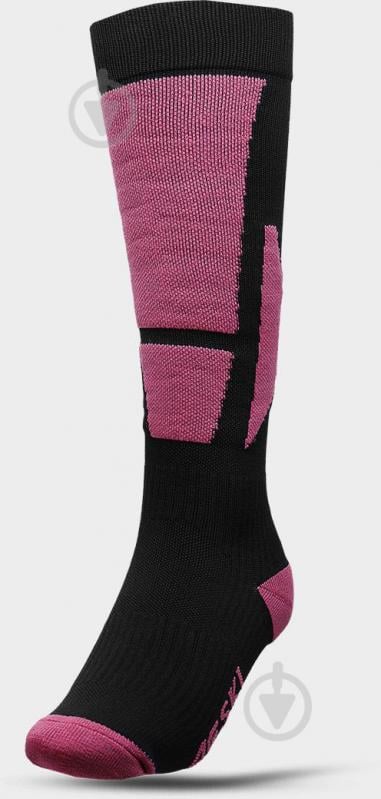 Носки 4F SOCKS FNK F107 4FWAW23UFSOF107-55S р.39-42 розовый - фото 1