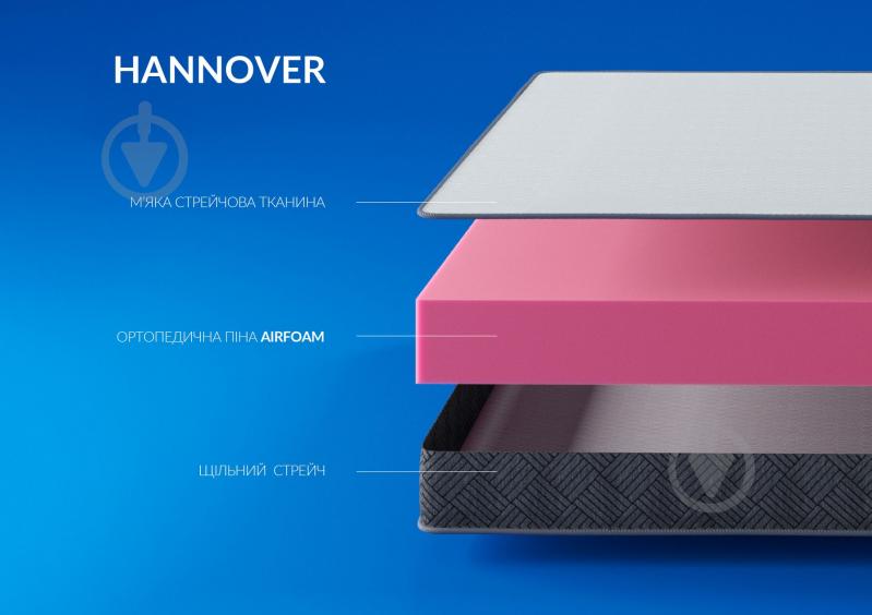 Матрас ортопедический Hannover Songer und Sohne 140x200 см - фото 4