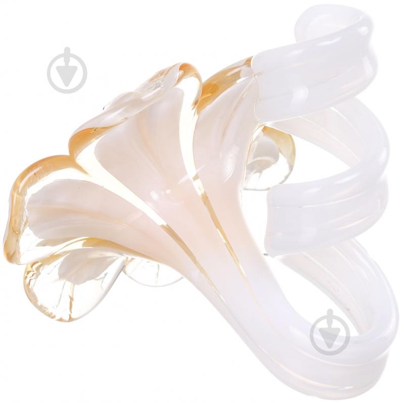 Подсвечник FLOWER 6PT TR HONEY White cristal - фото 2