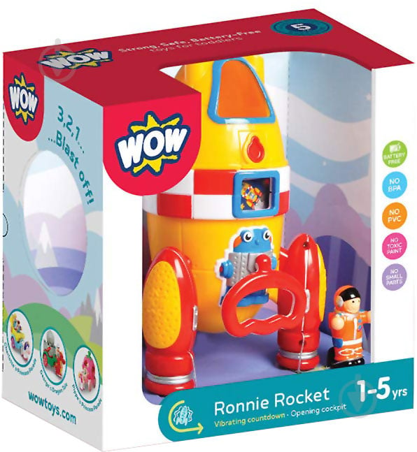 Игрушка Wow Ronnie Rocket Ракета 10230 - фото 6