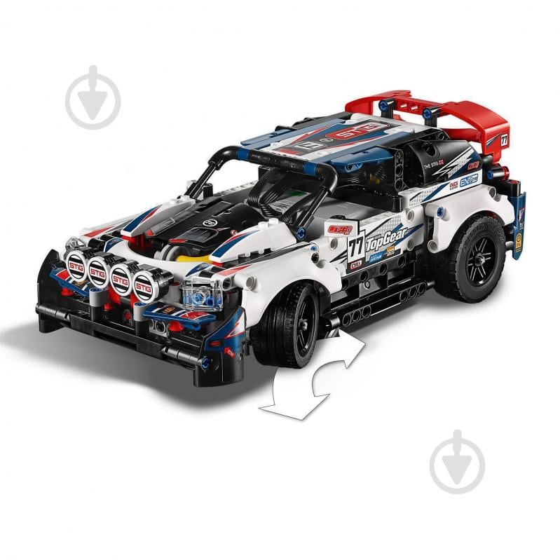 Конструктор LEGO Technic Гоночный автомобиль Top Gear (управление из приложения) 42109 - фото 4