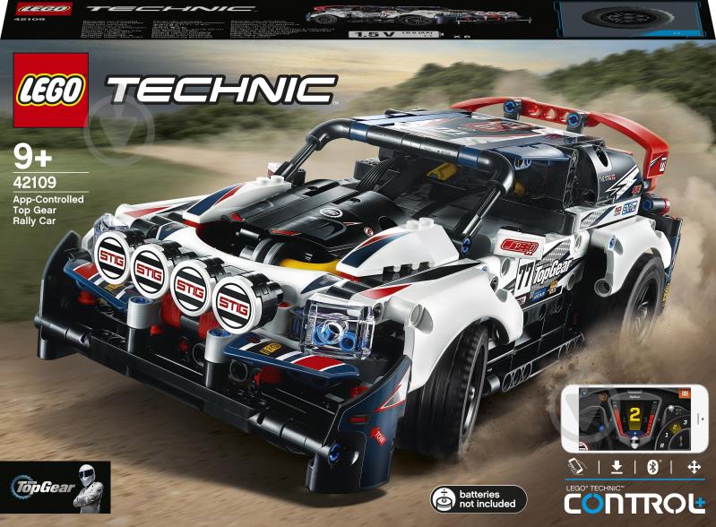 Конструктор LEGO Technic Гоночный автомобиль Top Gear (управление из приложения) 42109 - фото 1