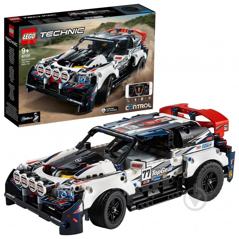 Конструктор LEGO Technic Гоночний автомобіль Top Gear (керування з додатка) 42109 - фото 2