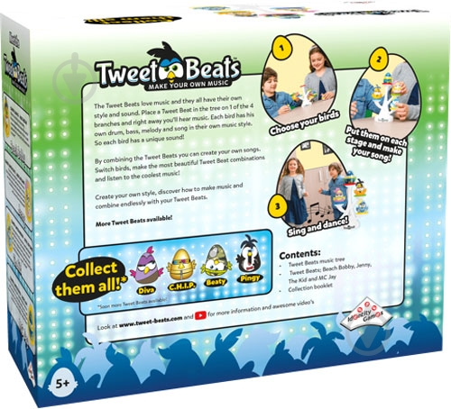 Іграшка інтерактивна Tweet Beats Play Figures Base 10000 - фото 3