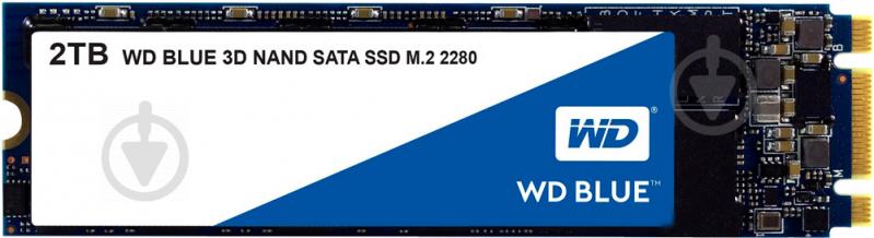 SSD-накопитель Western Digital 2280 WD 2000GB M.2 SATA NAND TLC (WDS200T2B0B) - фото 2