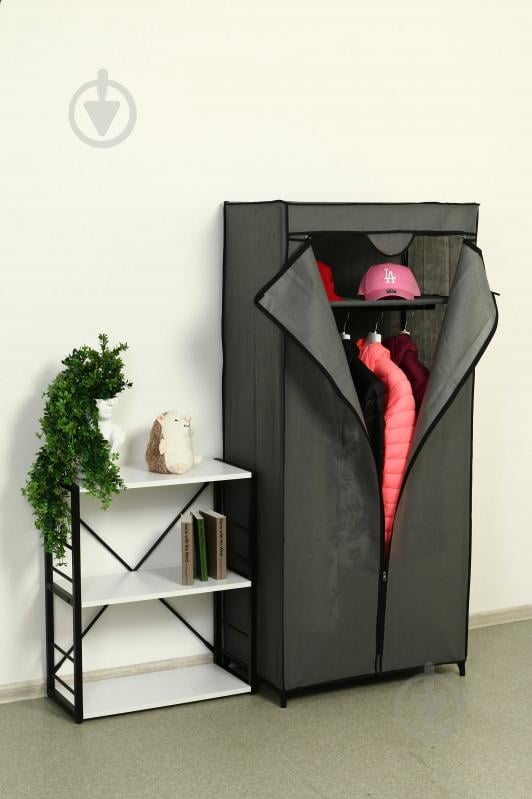 Тканевый шкаф Sensio HOME HANG 1555х695х430 мм серый - фото 14