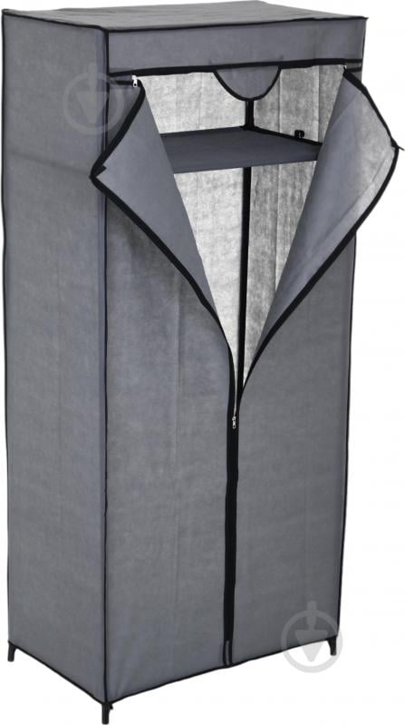 Тканевый шкаф Sensio HOME HANG 1555х695х430 мм серый - фото 1