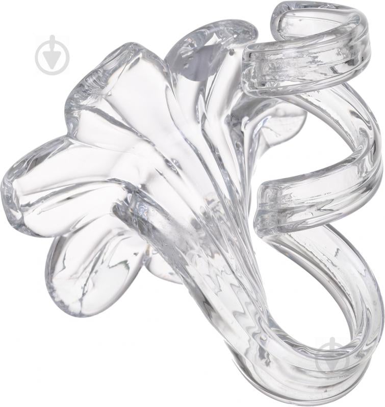 Свічник FLOWER 6PT TR CLEAR White cristal - фото 2