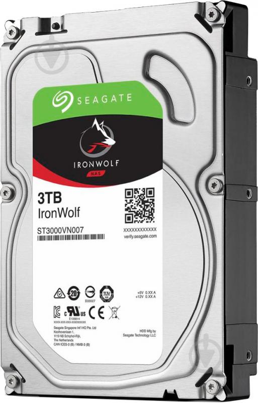 Жесткий диск Seagate 3 ТБ 3,5" SATA III (ST3000VN007) - фото 2