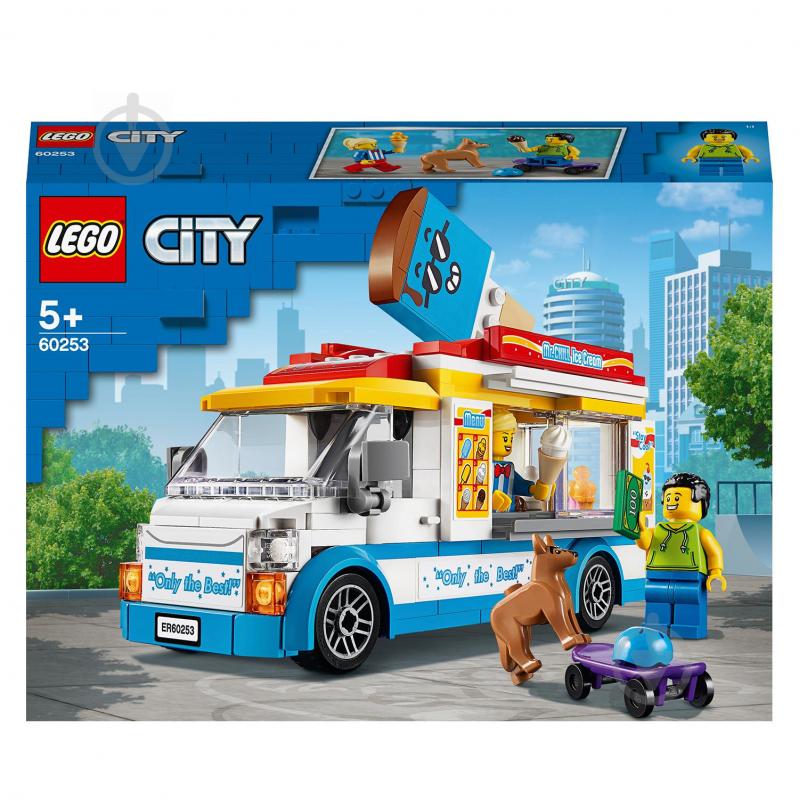 Конструктор LEGO City Фургон із морозивом 60253 - фото 1